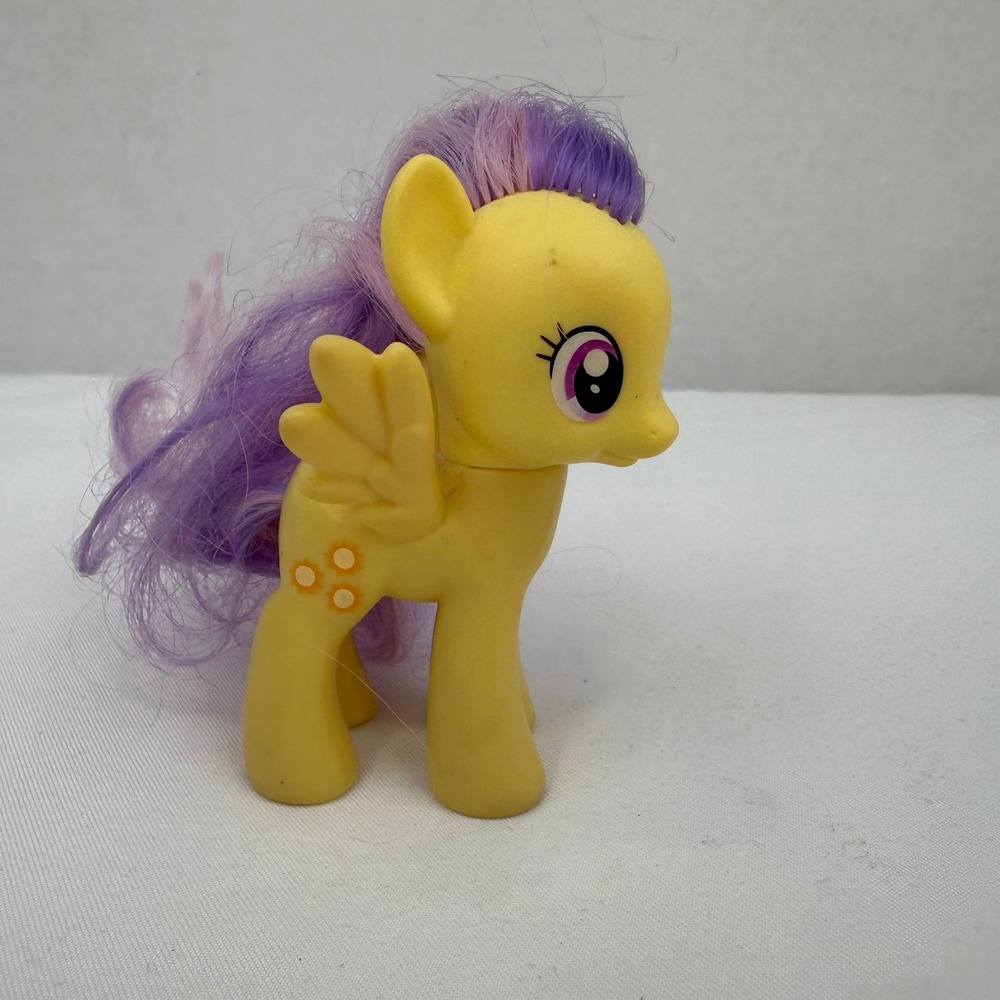 My Little Pony G4 Sunny Rays 3" Brushable Purple Hair 2010